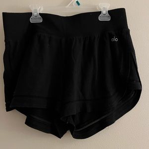 Black Alo shorts